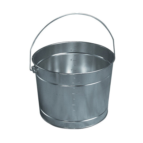 LEAKTITE® M05Q0005012 Pail, 5 qt Capacity, Galvanized Steel