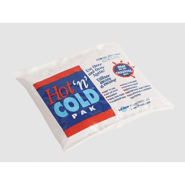 LIFOAM™ LF4971 Hot and Cold Pak, 5.8 in W, 7-1/2 in L, Reusable