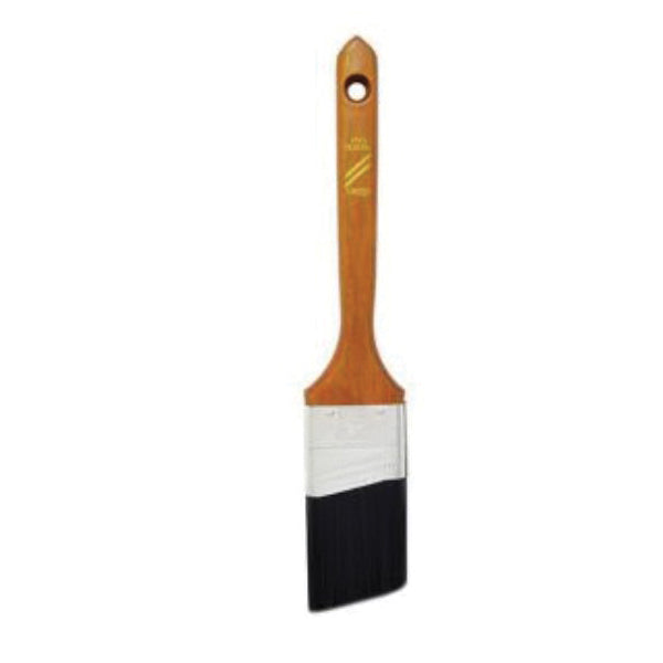 LINZER 2123-2 Paint Brush, 2 in W Brush, Polyester Bristle, Walnut Wood Handle