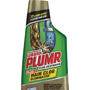 Liquid-Plumr® 31019 Hair Clog Eliminator, 16 oz, Gel