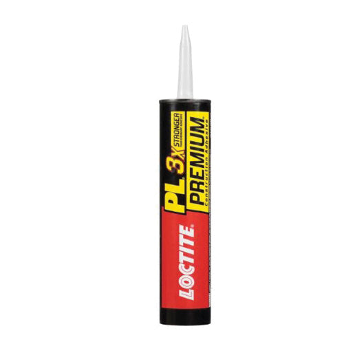 LOCTITE® PL® 1390594 Premium Construction Adhesive, Paste, Tan, Aromatic, 24 to 48 hr Curing, 28 oz, Cartridge