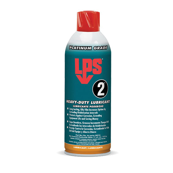 LPS® 00216 Heavy-Duty Lubricant, 11 oz Aerosol Can, Gas Form, Brown, Cherry, Slight Petroleum Odor/Scent