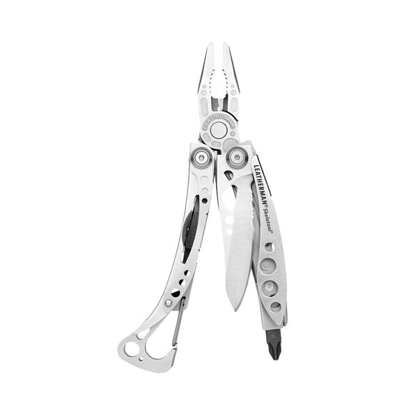 Leatherman® Skeletool® 830846 Multi-Tool Plier, Lockable Blade, 2.6 in L Blade, 1.24 in W Blade, Stainless Steel Blade