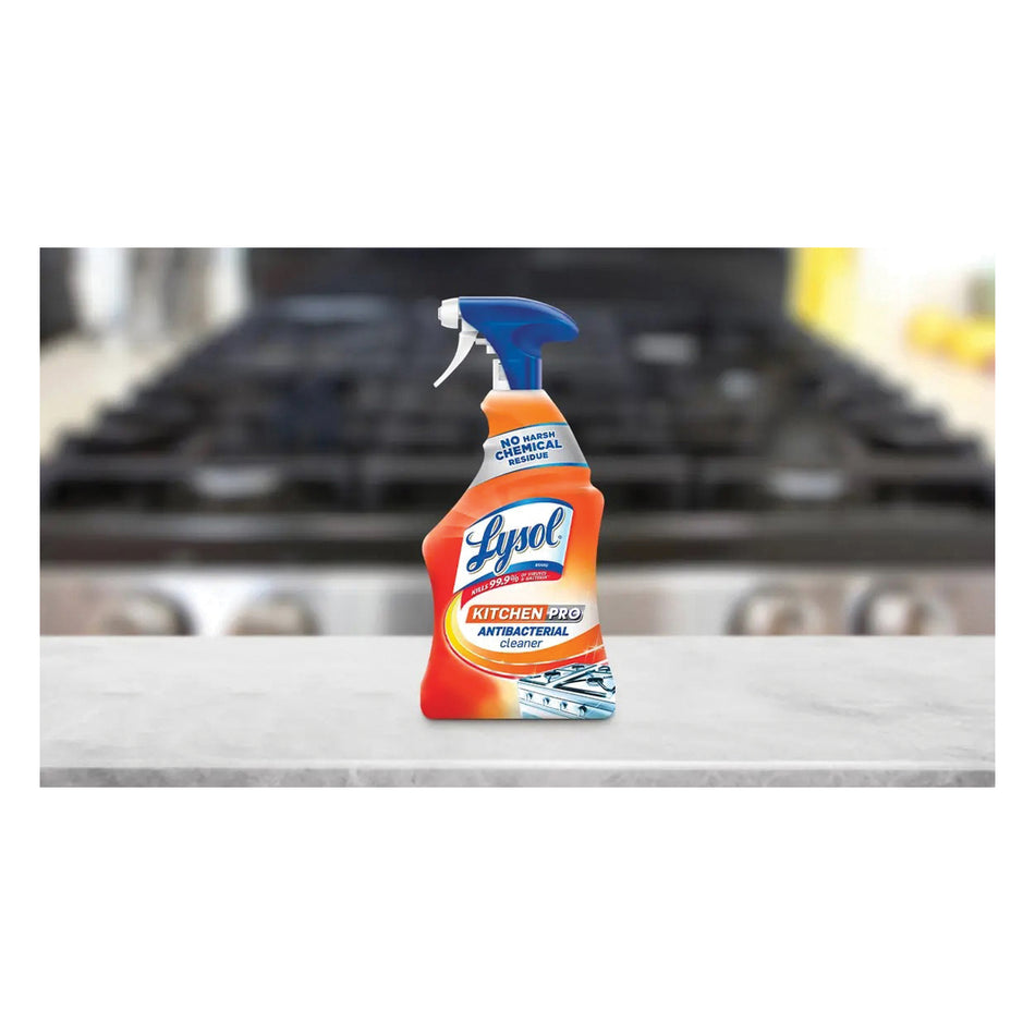 Lysol® Kitchen Pro 1920079556 Anti-Bacterial Cleaner, 22 oz