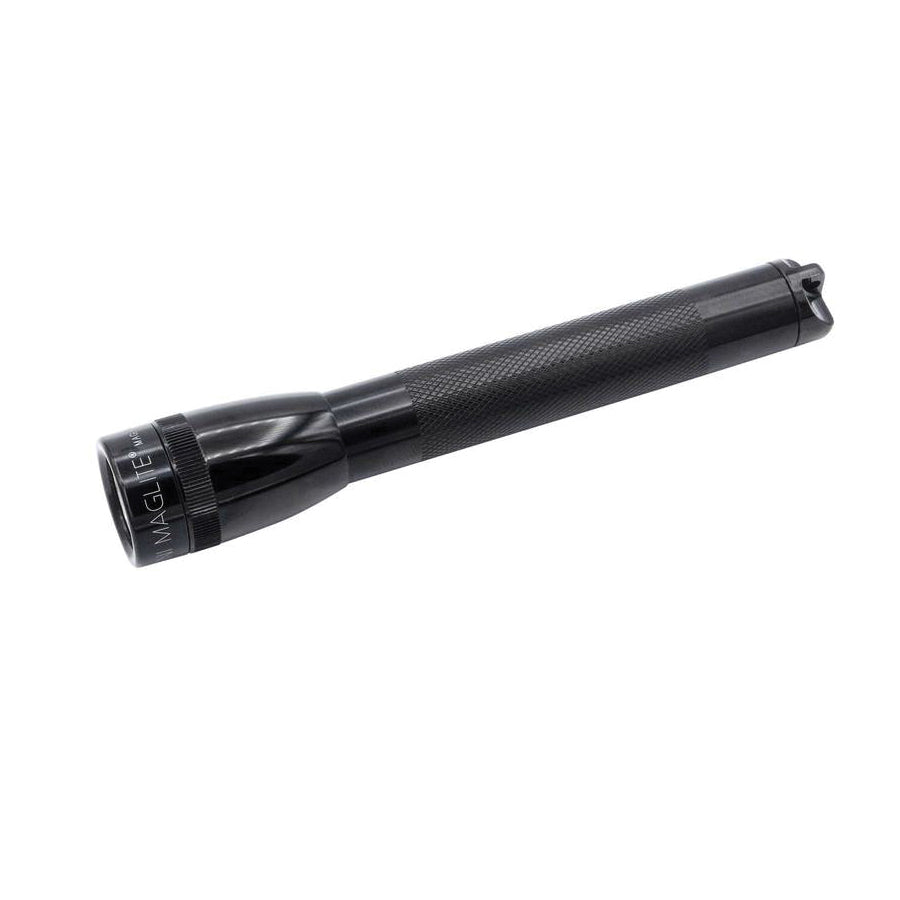 MAGLITE® M2A01HL Mini Flashlight, Xenon Bulb, 14 Lumens Lumens, 96 m Beam Distance, Light Output Mode: High, 2 -Battery