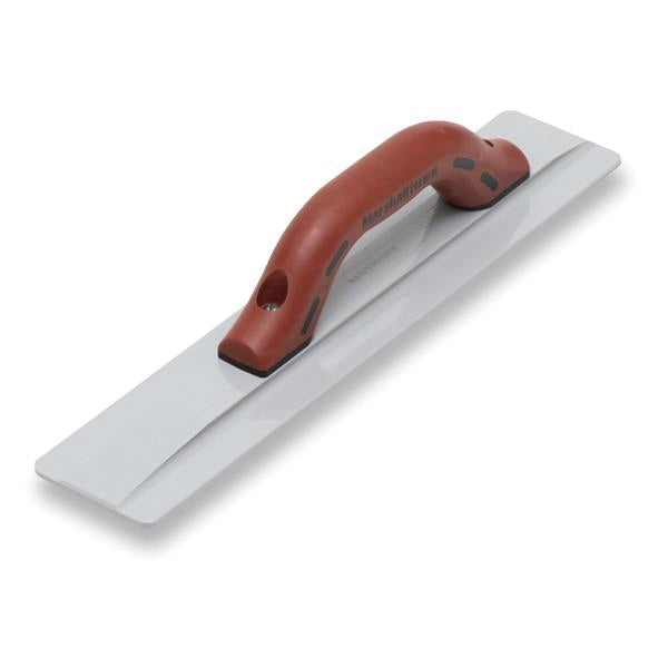 MARSHALLTOWN® 145D Concrete Float, 3-1/8 in W, 16 in L, Beveled End, Magnesium Blade, DuraSoft® Handle