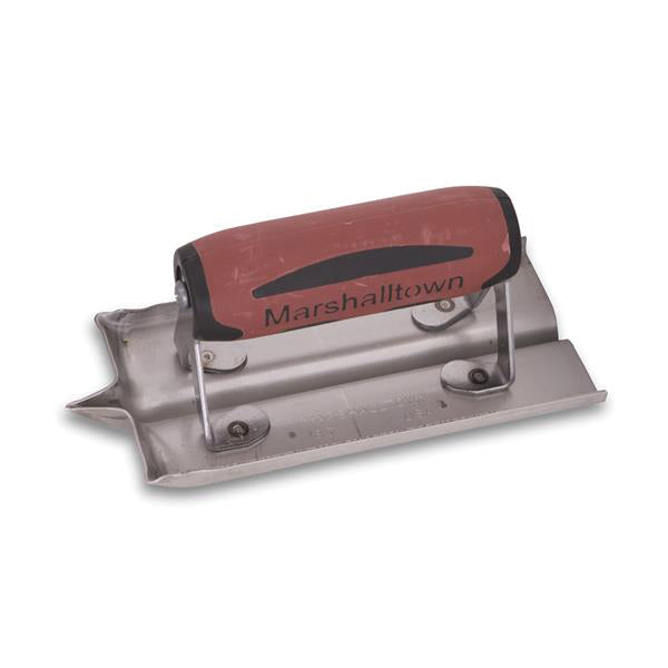 MARSHALLTOWN® 180D Hand Groover, 3 in W Blade, 6 in L Blade, 1/4 in Radius, 1/2 in W Groove, 1/2 in D Groove