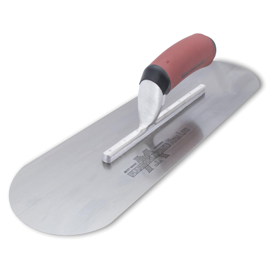 MARSHALLTOWN® SP16SD Pool Trowel, 4-1/2 in W Blade, 16 in L Blade, High Carbon Steel Blade, DuraSoft® Handle