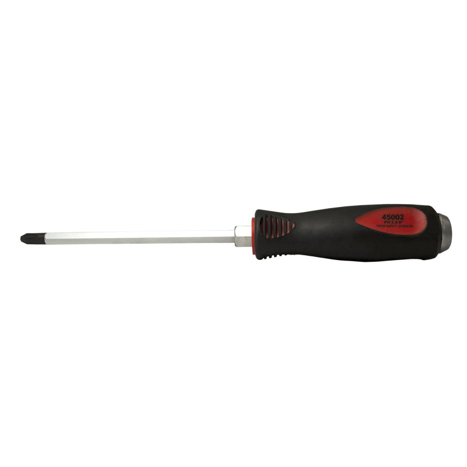 MAYHEW™ 45002 Screwdriver, Phillips® Point, #3 Point, 11 in OAL