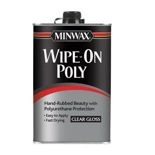 MINWAX® 60900 Wipe-On Poly, Oil Base, Gloss, 1 qt