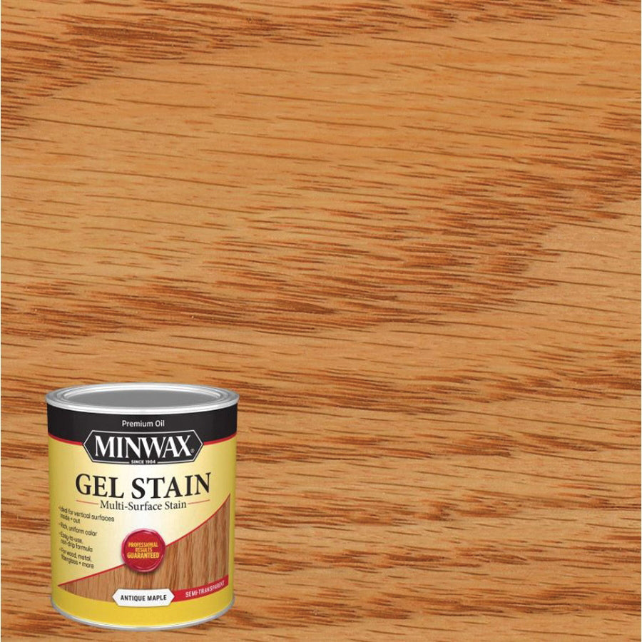 MINWAX® 66030000 Gel Stain, Antique Maple, 1 qt