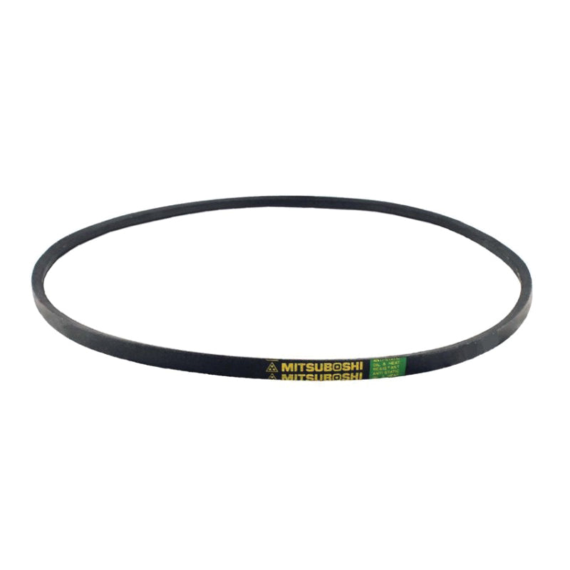 MITSUBOSHI 4L280A V-Belt, 4L Section, 28 in L Outside, 1/2 in W Top, Cotton/Chloroprene Rubber/Polyester/Rubber