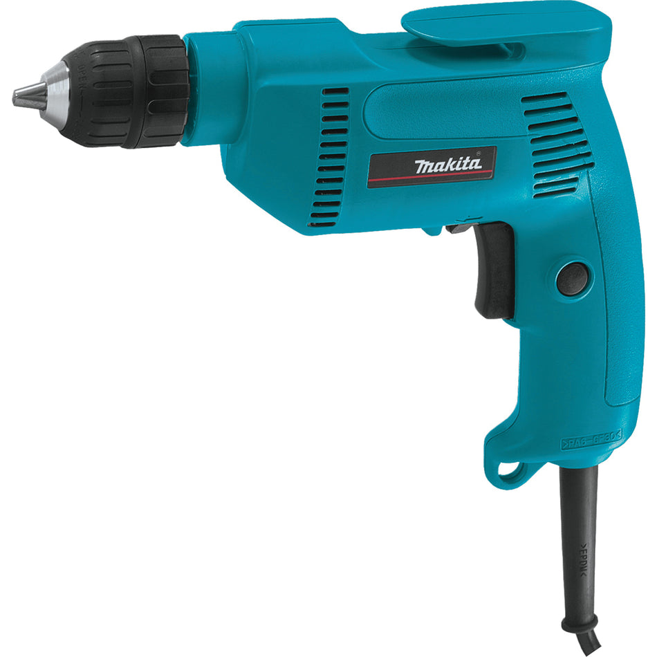 Makita® 6408K Drill, Tool/Kit: Tool, 3/8 in Chuck, Keyless Chuck, 120 VAC, 0 to 2500 rpm Speed, 10-9/32 in OAL