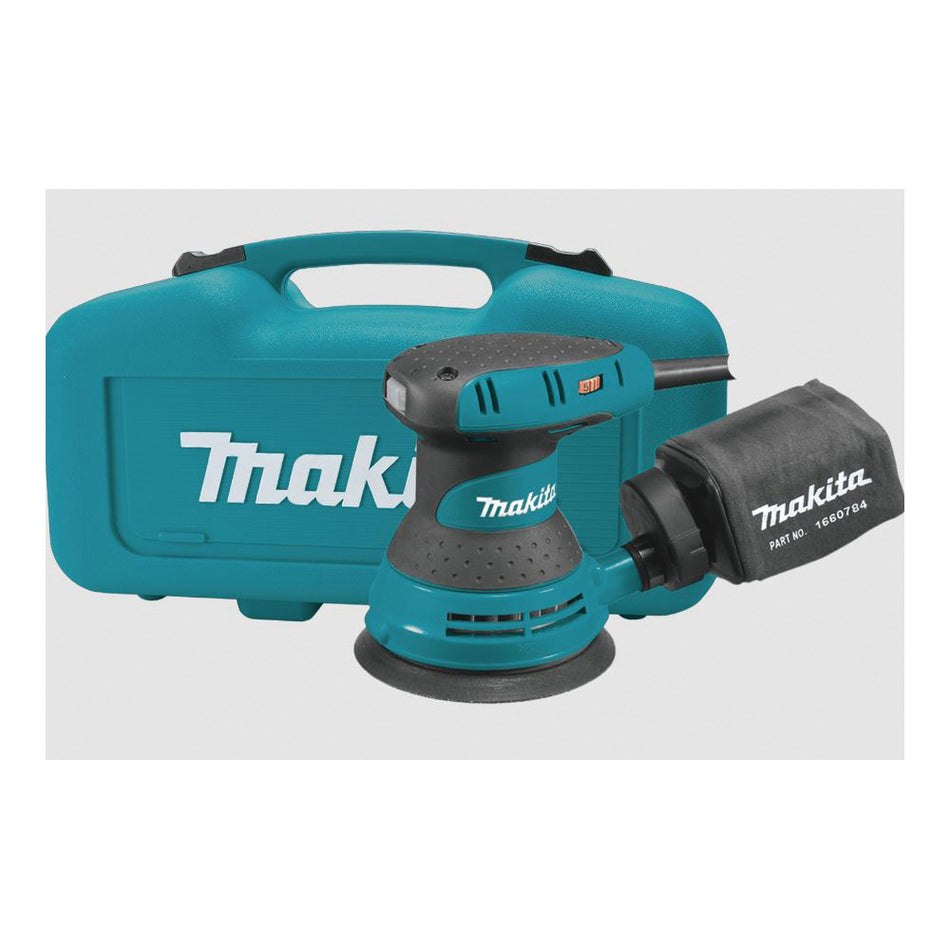 Makita® BO5031K Random Orbital Sander, Tool/Kit: Tool, 4-13/16 in Pad, 4000 to 12000 opm Orbits per Minute, 6 in OAL