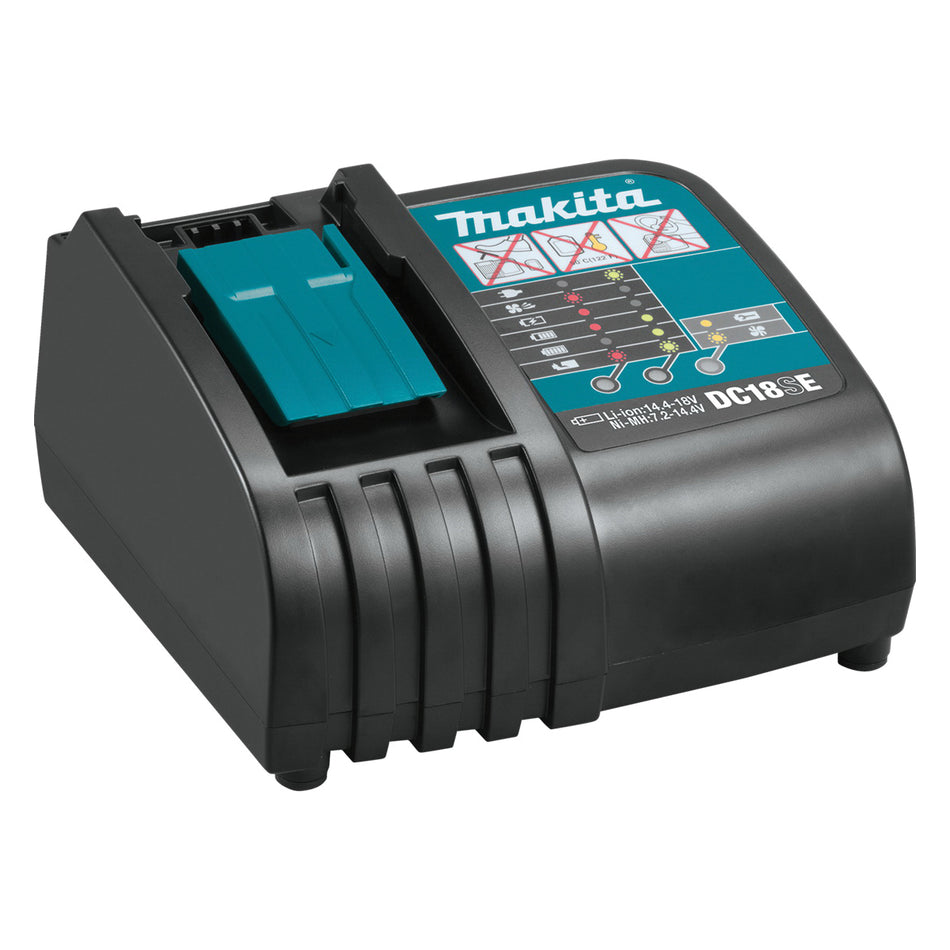 Makita® 18V LXT® DC18SE Optimum Automotive Charger, 18 V, 18 V Battery, Lithium-Ion Battery Chemistry