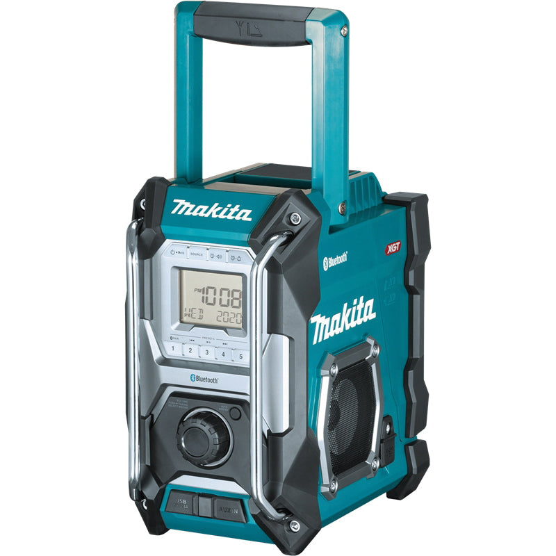 Makita® XGT® GRM02 Cordless Bluetooth Jobsite Radio, Tool/Kit: Tool, 12 V, Lithium-Ion Battery