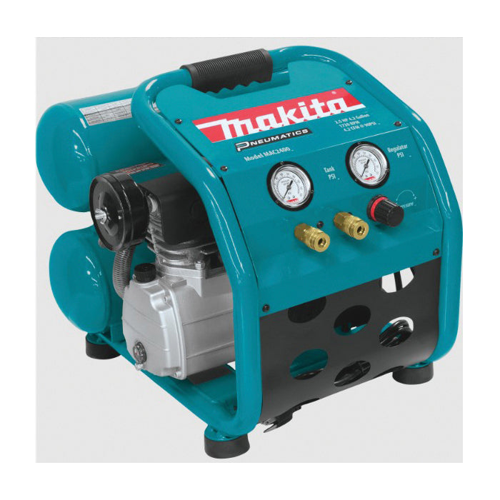 Makita® Big Bore™ MAC2400 Air Compressor, 4.2 gal Tank, 2-1/2 hp, 120 V, 130 psi Pressure, 4.8 cfm