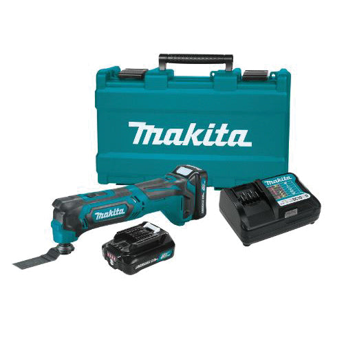 Makita® CXT® MT01R1 Cordless Oscillating Multi-Tool Kit, Tool/Kit: Kit, 6000 to 20000 opm, 32 deg Oscillation, 12 V