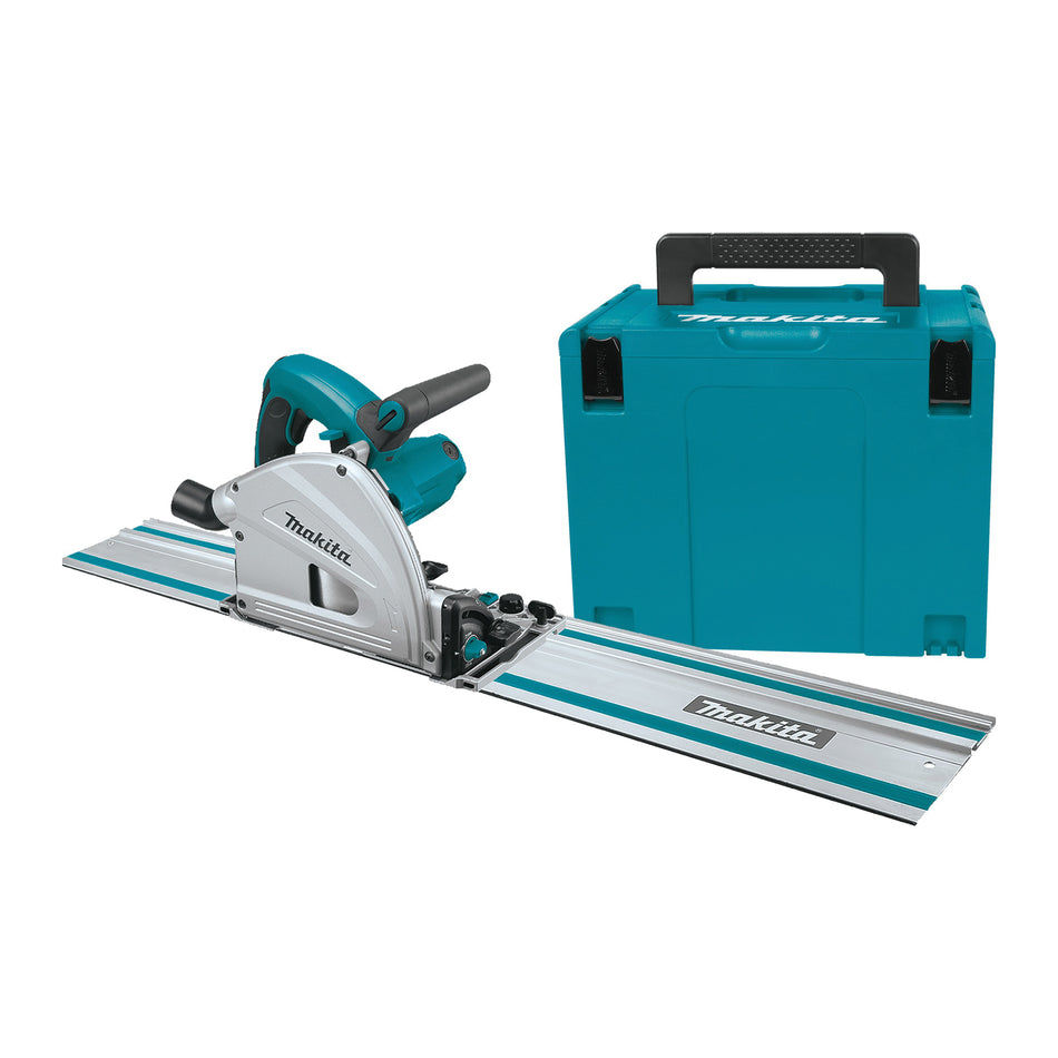 Makita® SP6000J1 Plunge Circular Saw Kit, Tool/Kit: Kit, 6-1/2 in Dia Blade, 1-9/16 in, 2-3/16 in D Cutting, 120 VAC