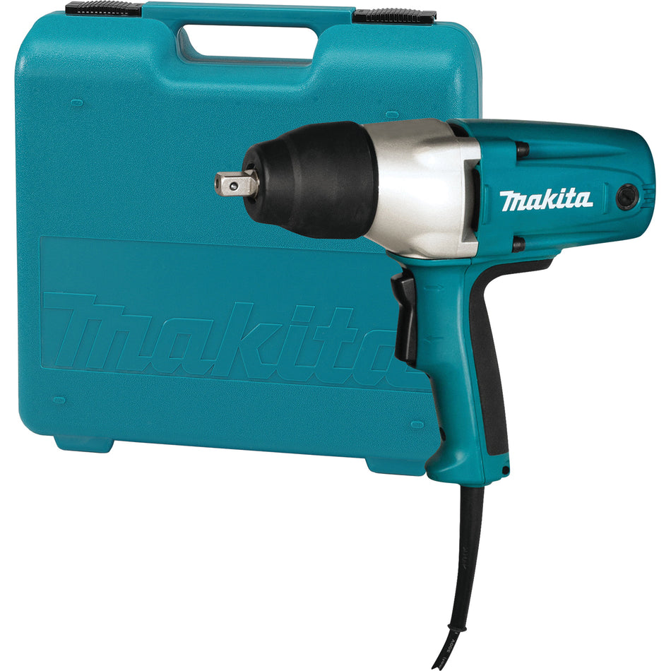 Makita® TW0350 Impact Wrench With Detent Pin Anvil, Tool/Kit: Tool, 1/2 in Drive, Square Drive, 258 ft-lb, 2000 ipm