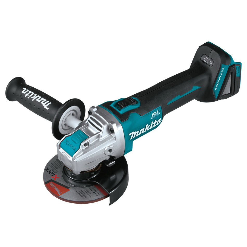 Makita® 18V LXT® XAG25Z Cordless Angle Grinder With AFT®, Tool/Kit: Tool, 5 in Dia Wheel, 18 V, Lithium-Ion Battery