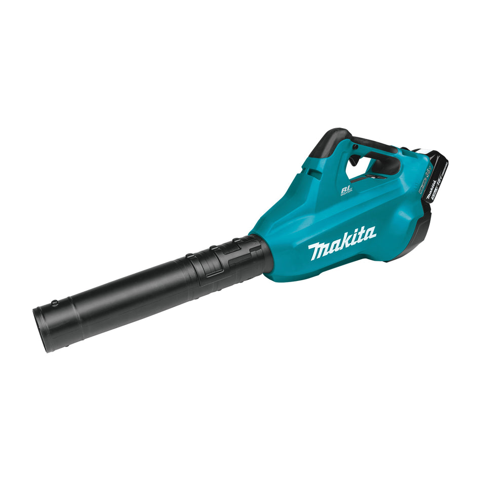 Makita® LXT® XBU02PT1 Brushless Blower Kit, Tool/Kit: Kit, 18 V, 473 cfm Air Flow, Lithium-Ion Battery, 5 Ah