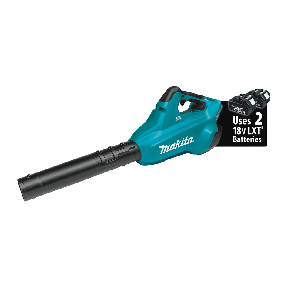 Makita® LXT® XBU02Z Brushless Blower, Tool/Kit: Tool, 36 V, 473 cfm Air Flow, Lithium-Ion Battery, 5 Ah, 120 mph Speed