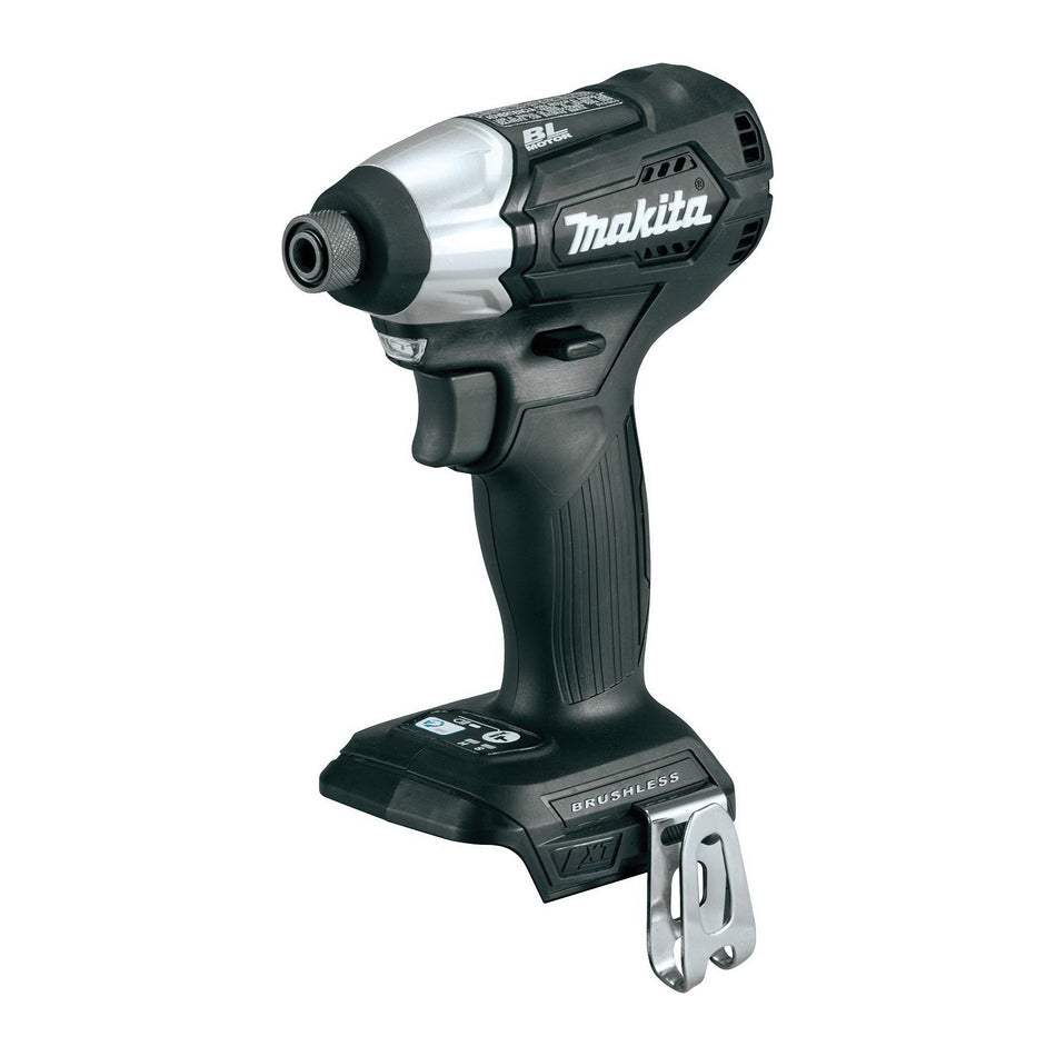 Makita® XDT15ZB Impact Driver, Tool/Kit: Tool, 1/4 in Drive, Hex Drive, 1240 in-lb, 0 to 1600 ipm, 0 to 3900 ipm