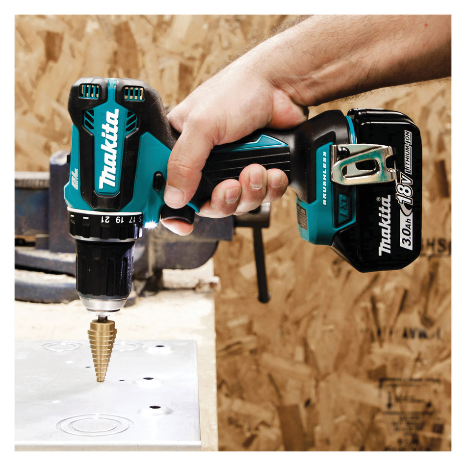 Makita® LXT® XFD131 Driver/Drill Kit, Tool/Kit: Kit, 0 to 440 in-lb, 1/2 in Chuck, Keyless Chuck, 18 V, 3 Ah