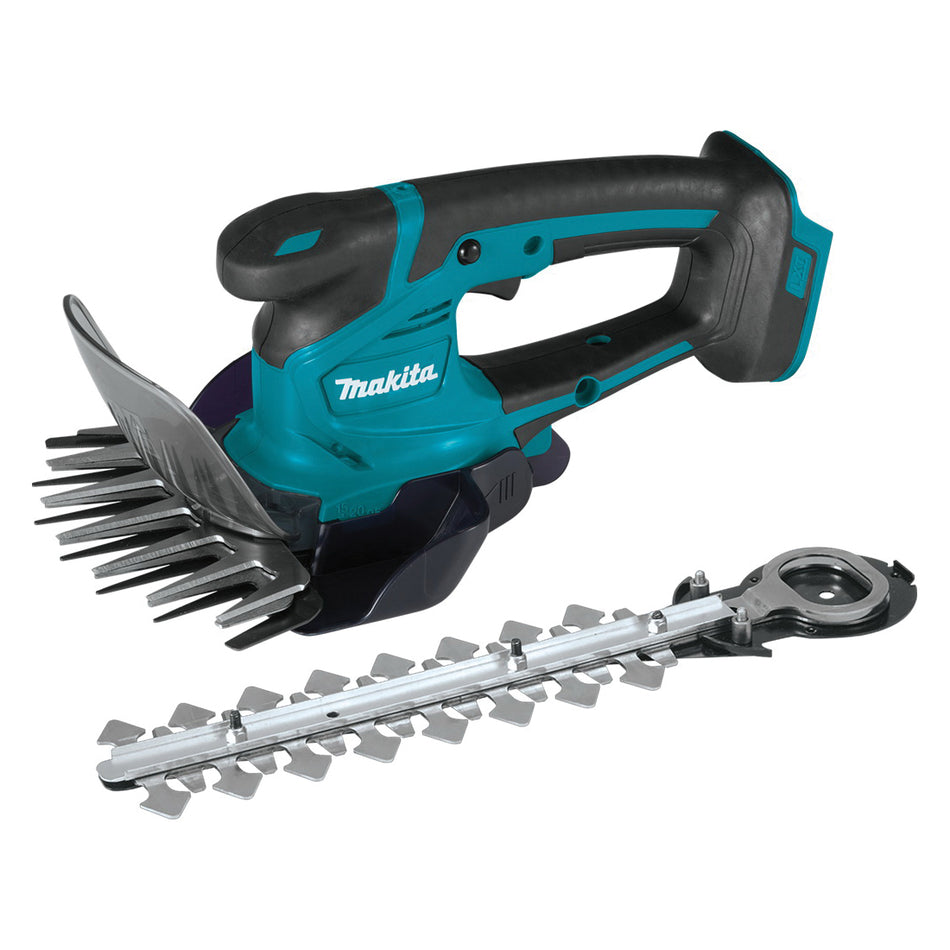 Makita® 18V LXT® XMU04ZX Cordless Hedge Trimmer, Double-Sided Dual Action Blade, 8 in L Blade, 18 V, 5 Ah