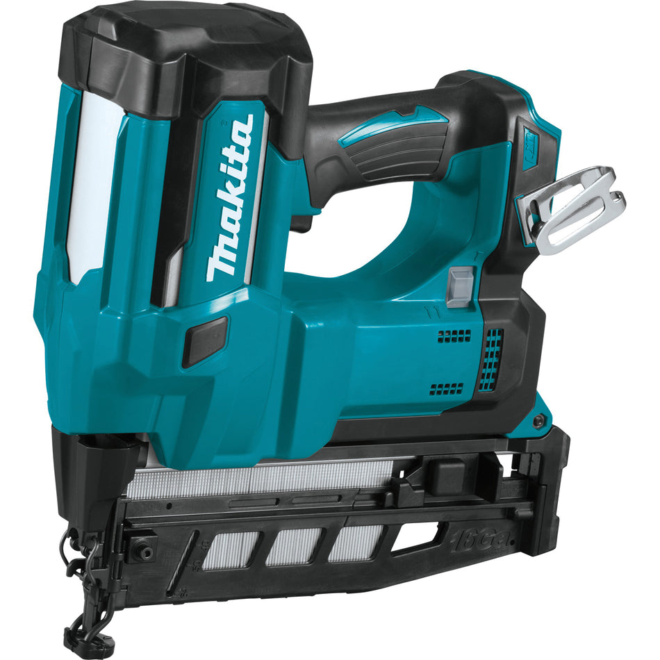 Makita® LXT® XNB02Z Straight Finish Nailer, Tool/Kit: Tool, 110 Nail, 1 to 2-1/2 in L Nail, 18 V, Lithium-Ion Battery