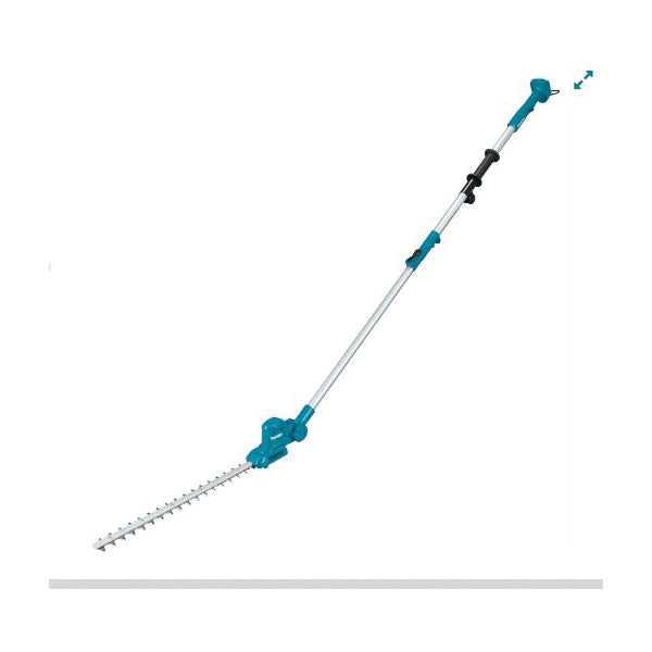 Makita® LXT® XNU05Z Telescoping Articulating Pole Hedge Trimmer, Double-Sided Blade, 18-1/8 in L Blade, 18 V, 4 Ah