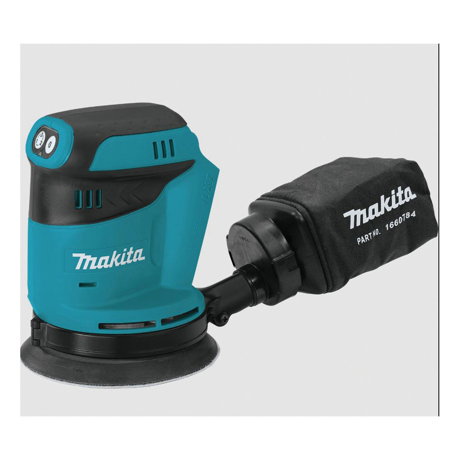 Makita® XOB01Z Random Orbital Sander, Tool/Kit: Tool, 5 in Pad, 11000 opm Orbits per Minute, 18 V, Lithium-Ion Battery