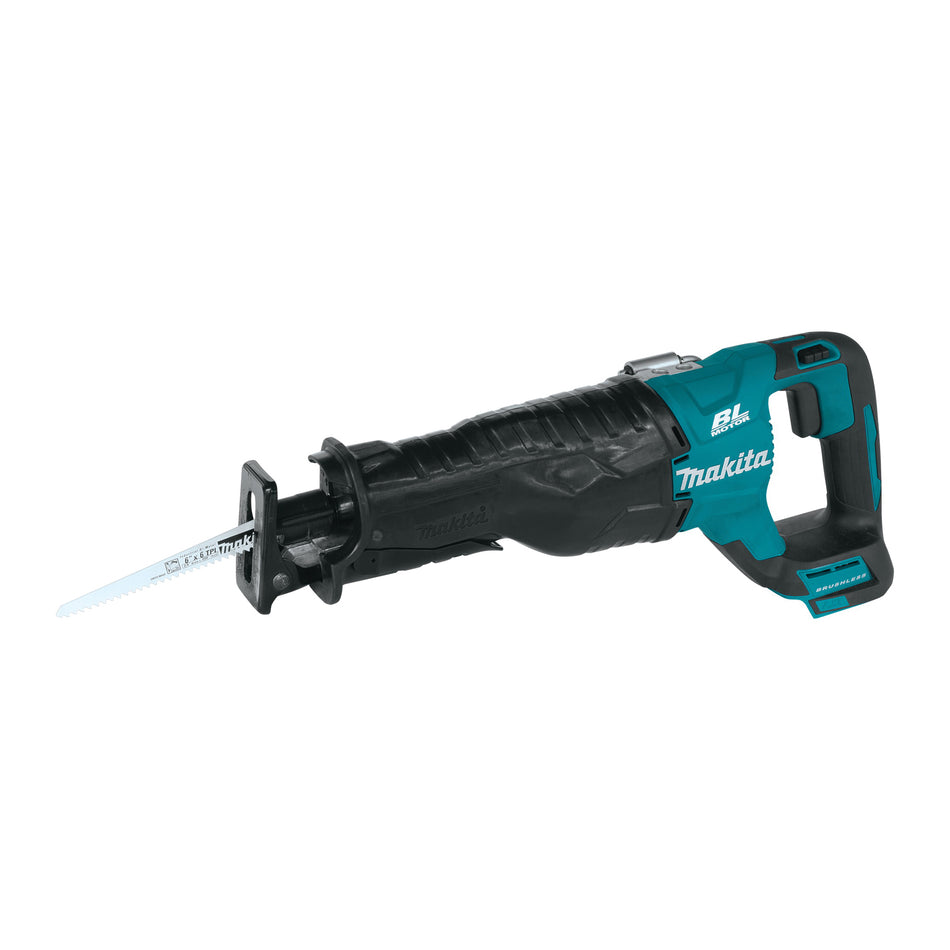 Makita® 18V LXT® XRJ05Z Reciprocating Saw, Tool/Kit: Tool, 12 in Blade, 1-1/4 in L Stroke, Straight Stroke, 18 VDC