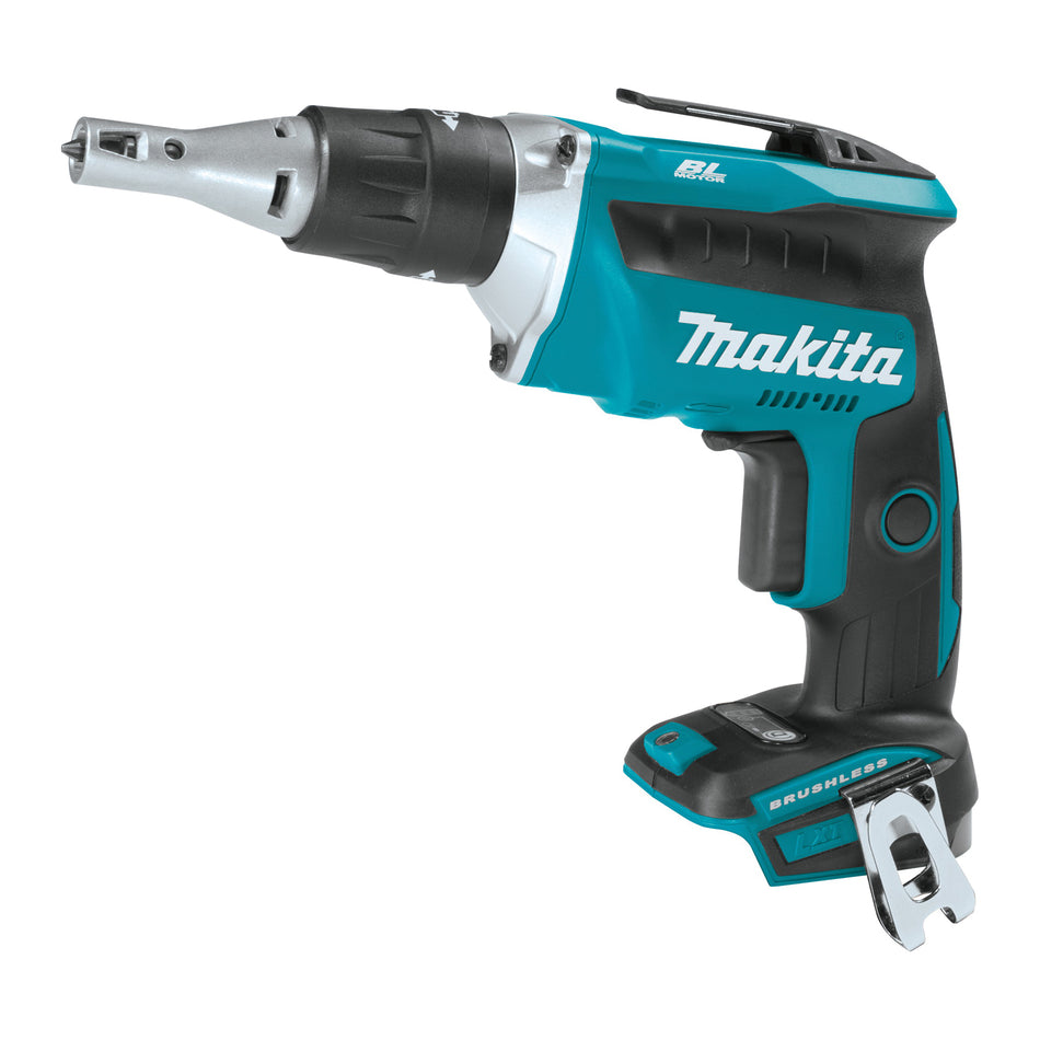 Makita® XSF03Z Brushless Drywall Screwdriver, Tool/Kit: Tool, 1/4 in Chuck, Hex Chuck, 18 VDC, LXT® Lithium-Ion Battery