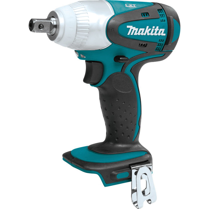 Makita® 18V LXT® XWT05Z Cordless Impact Wrench, Tool/Kit: Tool, 1/2 in Drive, Square Drive, 170 ft-lb, 0 to 3200 ipm