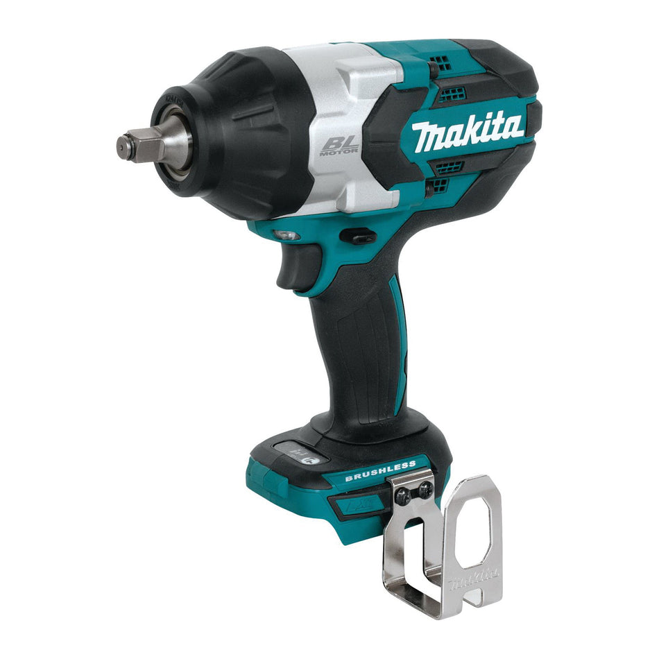 Makita® XWT08Z Impact Wrench, Tool/Kit: Tool, 1/2 in Drive, Square Drive, 740 ft-lb Fastening/1180 ft-lb Nut Busting