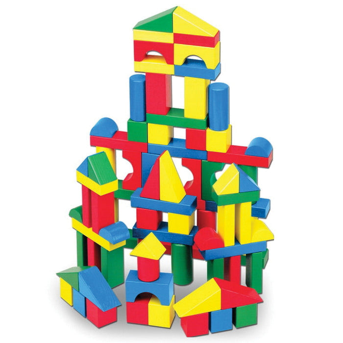 Melissa & Doug® 481 Blocks Set, 2 to 5 years, Wood, 100-Piece