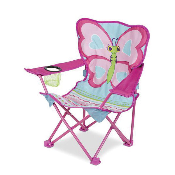 Melissa & Doug® 6693 Camp Chair, 25-1/2 in OAH, 24-1/2 in OAW, Metal Frame