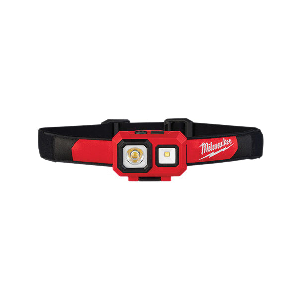 Milwaukee® 2104 Headlamp, LED Lamp, 450 Lumens Lumens, 100 m Beam Distance, AAA Battery, 3 -Battery