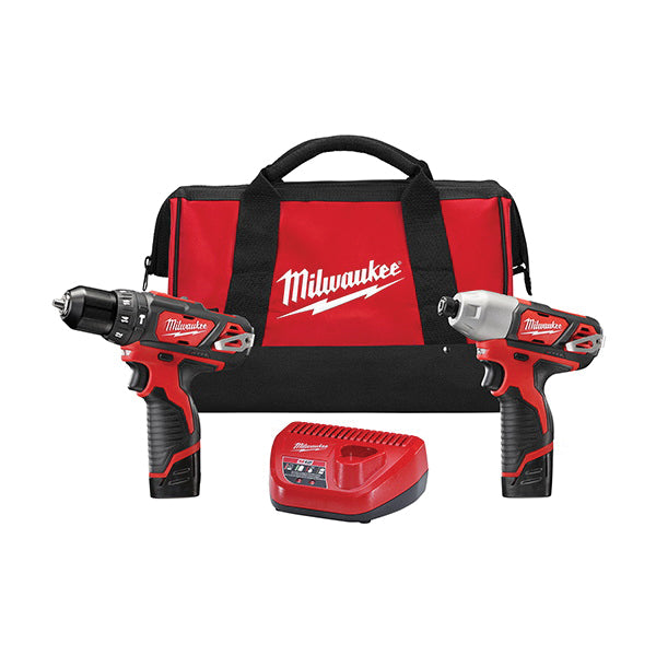 Milwaukee® M12™ 2497-22 Combo Kit, 12 V, 2 -Tool