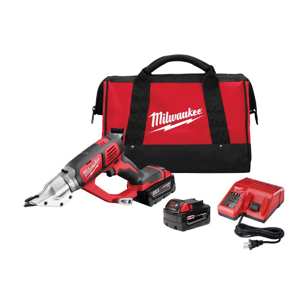 Milwaukee® M18™ 2635-22 Shear Kit, Tool/Kit: Kit, 18 ga Steel, 20 ga Stainless Steel Capacity, 18 V, 3/4 Ah