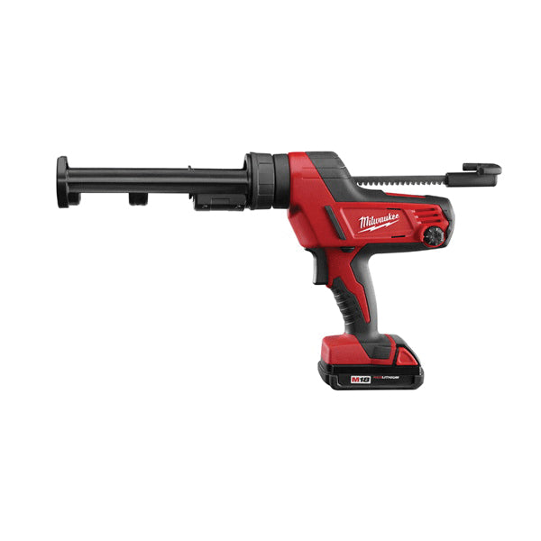 Milwaukee® M18™ 2641-21CT Cordless Caulk and Adhesive Gun Kit, Bare Tool/Kit: Kit, 18 V Battery, Lithium-Ion Battery