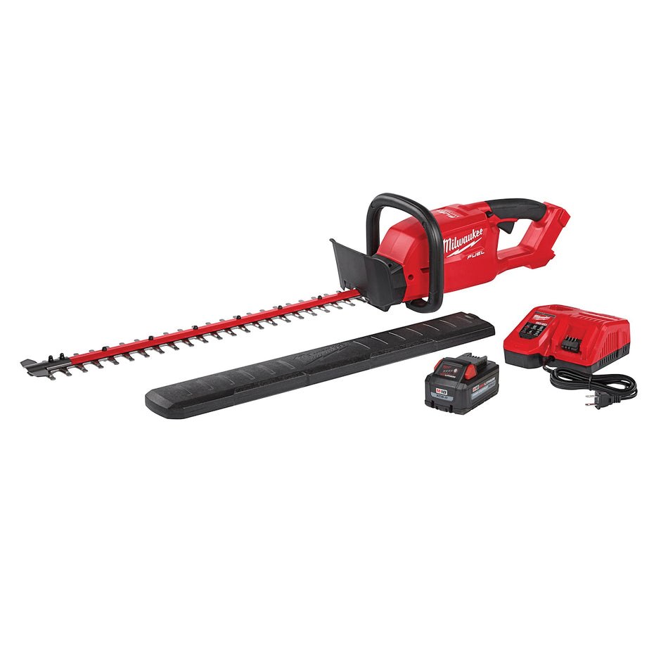 Milwaukee® M18™ 2726-21HD Cordless Hedge Trimmer Kit, 24 in L Blade, 18 V, M18™ REDLITHIUM™ Battery, 42-1/2 in OAL