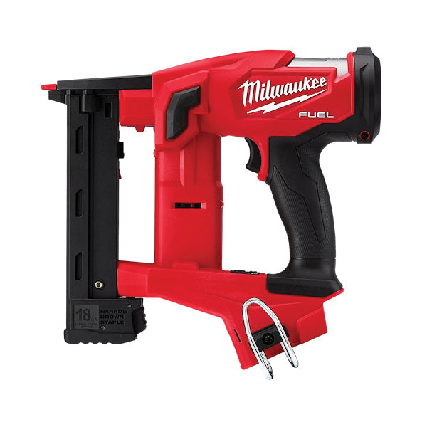 Milwaukee® M18 FUEL™ 2749-20 Narrow Crown Stapler, Tool/Kit: Tool, 108 Staple, 3/8 to 1-1/2 in L Stable Leg, 18 VDC