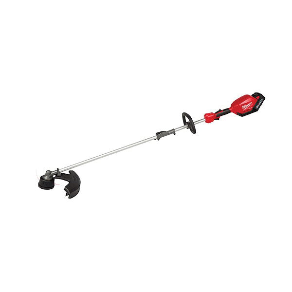 Milwaukee® M18™ 2825-21ST Cordless String Trimmer Kit, 14 to 16 in W Cutting, 0.09 in Dia Line, 40 in L Shaft, 18 V