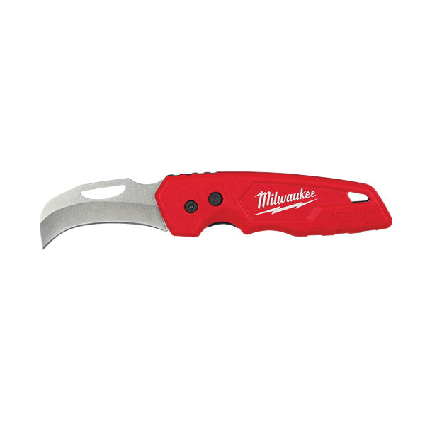 Milwaukee® FASTBACK™ 48-22-1525 Folding Knife, Hawkbill Blade, Stainless Steel Blade, 7 in OAL