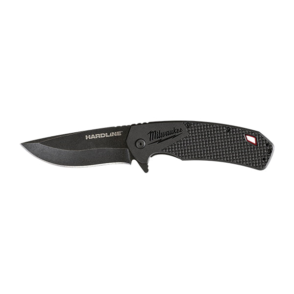 Milwaukee® HARDLINE™ 48-22-1999 Pocket Knife, 1 -Blade, Drop Point Blade, 3-1/2 in L Blade, Steel Blade, 8.2 in OAL