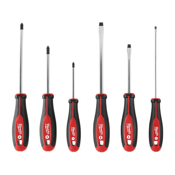 Milwaukee® 48-22 Series 48-22-2706 Screwdriver Kit, Phillips®, Slotted Point, 1/4 in, 3/16 in, 5/16 in Point