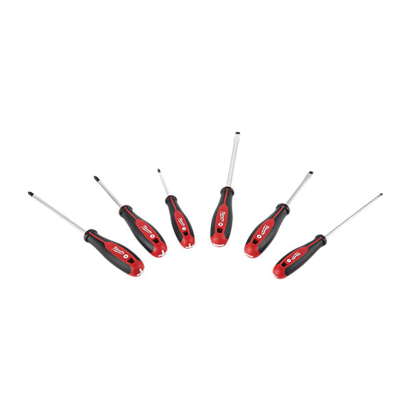 Milwaukee® 48-22 Series 48-22-2706 Screwdriver Kit, Phillips®, Slotted Point, 1/4 in, 3/16 in, 5/16 in Point